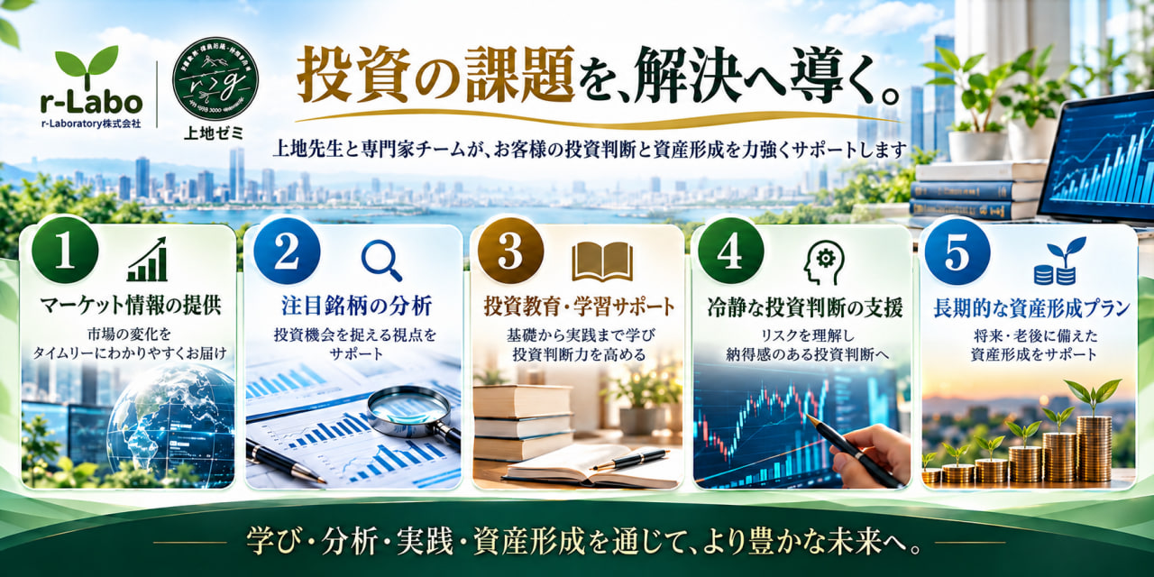 私たちが解決を目指す投資の課題